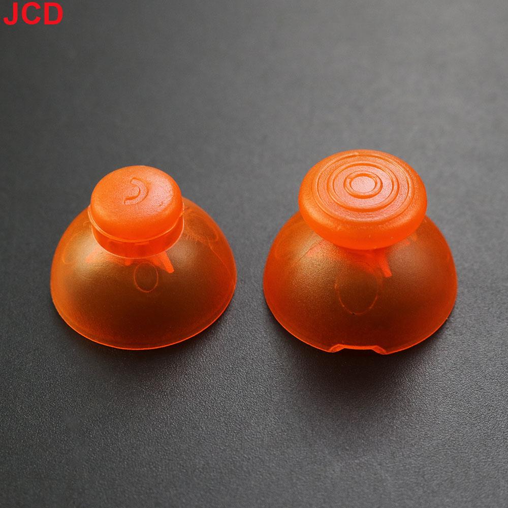 JCD 1 Pair Left And Right 3D Analog Joystick Thumb Stick Silicone Cap For GameCube For NGC GC Controller Repair Part Replacement