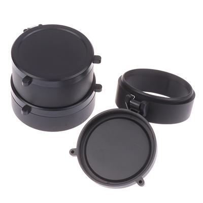 Plastic Flip-Up Lens Caps for Thermal Scopes Optical Protection Fits Lenses from 30mm To 64mm
