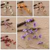 2 Forks Artificial Orchid Flower DIY Fake Flowers Branch Vintage Fake Silk Flower  Home Decor