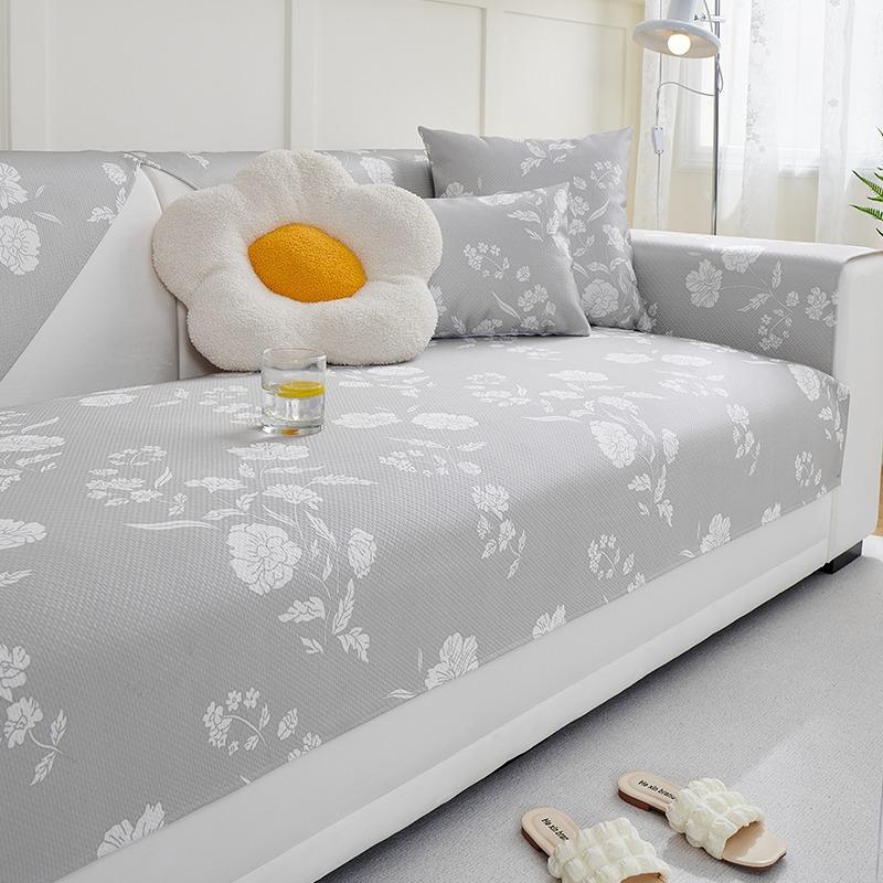 Technology Cool Ice Silk Sofa Cushion Summer Summer Sleeping Mat Non-Slip Cushion Sofa Cover Washable Cushion