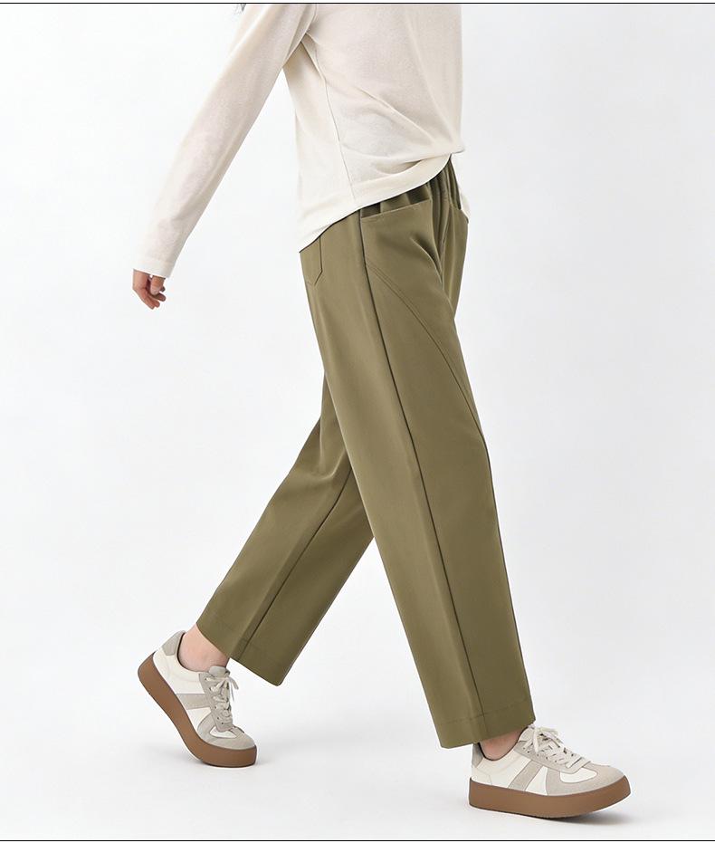 Chic Loose Casual Pants - 2026 Spring/Summer Eco-Cotton Collection