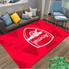 [1pc Football Club Office Chair Carpet] Digital Printed Area Rug for Home & Game Room Use, Soft Indoor Sofa Chair Mat