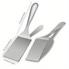 Small Stainless Steel Spatula, Grill Turner Spatula, Grill Turner, Stainless Steel Small Frying Shovel, Mental Cooking Shovel