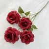 Flower Artificial Rose Wedding Hotel Restaurant Decoration Ornament Desktop