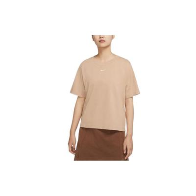 Sportswear Essential Crew Neck Short Sleeve T-Shirt Women Tops Maize DD1238-201