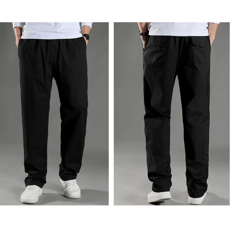 Ανδρικά Καλοκαιρινά Ρούχα Φαρδύ Παντελόνι Αναπνέον Ίσιο Καθημερινό Παντελόνι Ανδρικό Παντελόνι Cargo