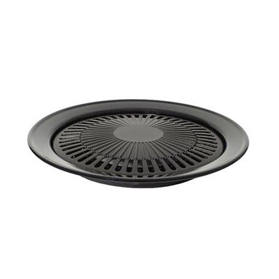 Round Barbecue Non Stick Grill Plate Roasting Barbecue Grill Pan for Indoor Outdoor Barbecue