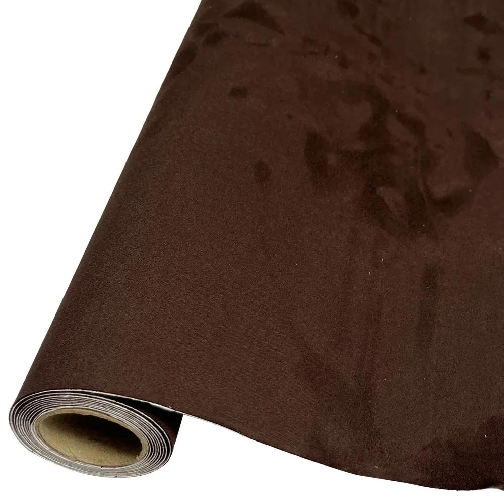 1m/2m/3m/5m*50cm Multi Colors Self Adhesive Suede Velvet Fabric Sticky Leather Fabrics for DIY Car Headlining Interior Modified