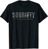 NEW LIMITED! Sobriety Is My Superpower Sober Motivation T-Shirt - MADE IN USA