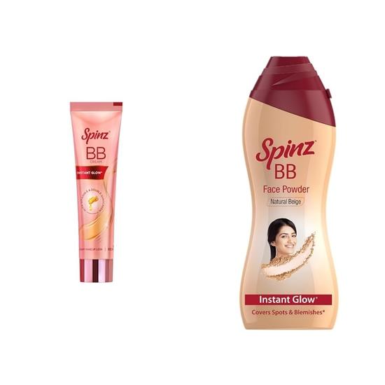 Spinz Foundation & Makeup Combo(Pack of 2)