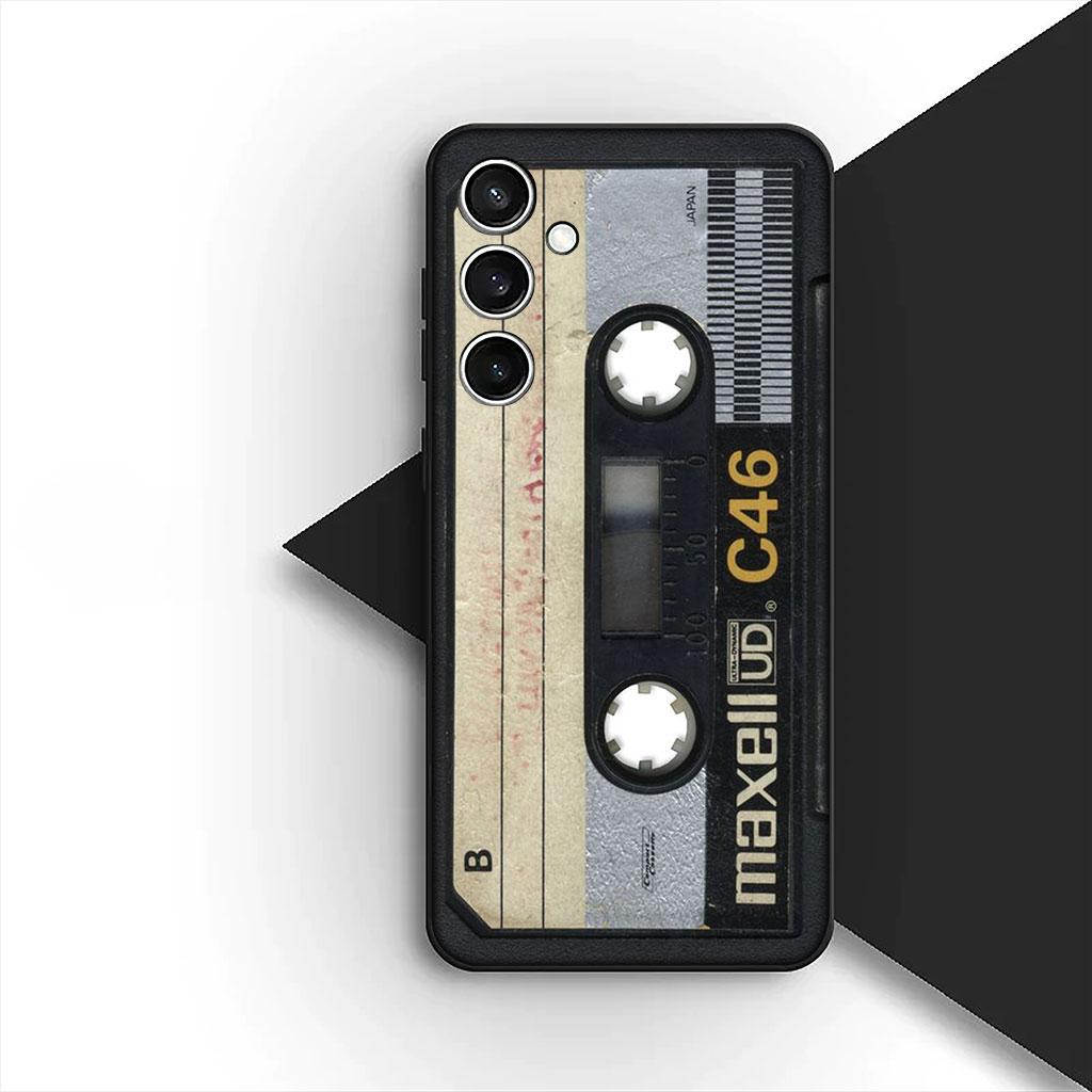 Phone Cover for Apple iPhone 17 Pro XS Max Air 6 Plus X 5 + SE 2022 SE2 16E XR Case  Retro Camera Vintage Cassette Tape Old
