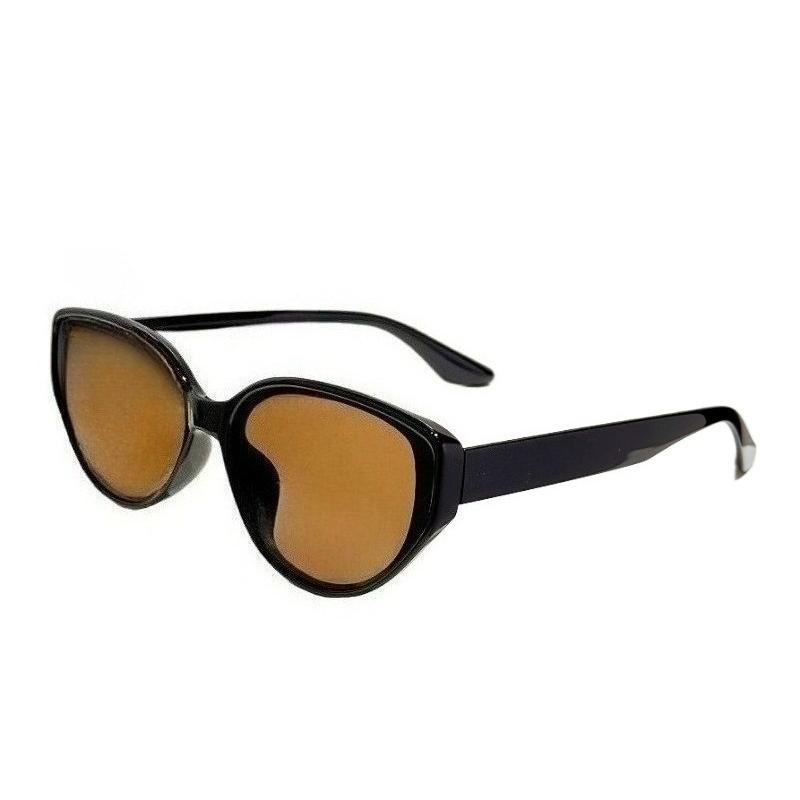 

Унисекс Ретро Модные Очки Кошачий Глаз Винтажный Стиль Черные Коричневые Черепаховые для Повседневных и Официальных Нарядов