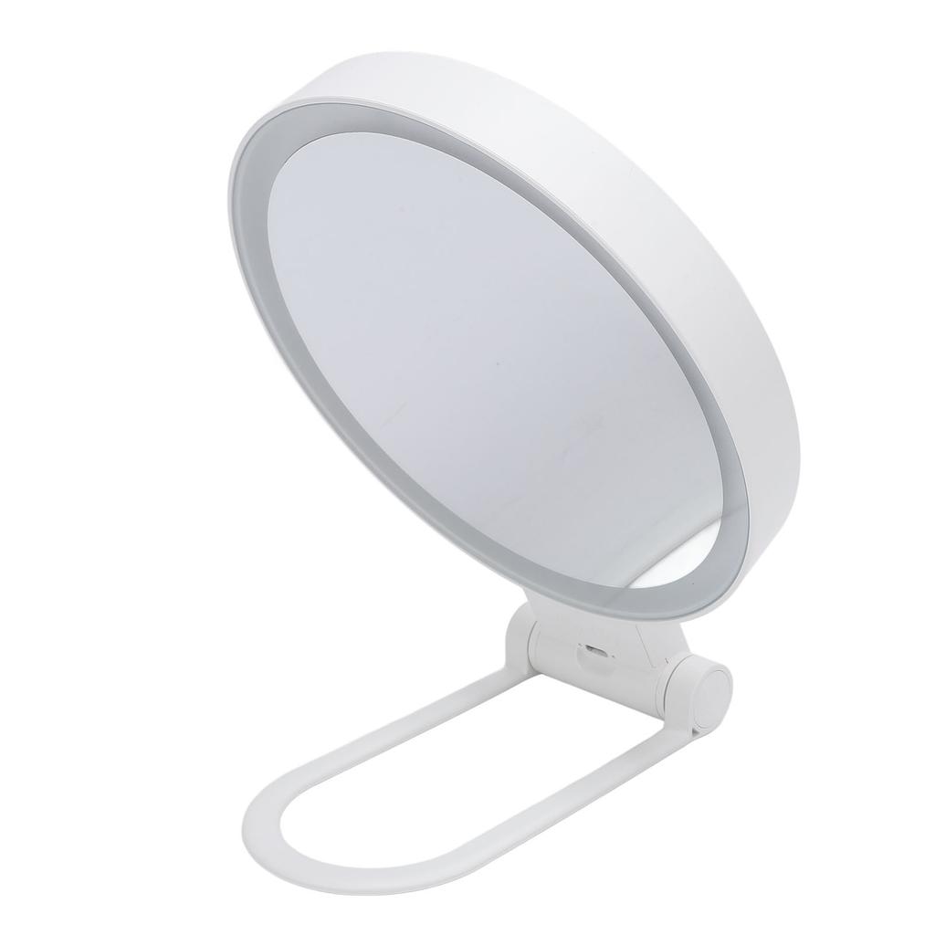 Lighted Magnifying Makeup Mirror Double Sided 1X 10X USB Rechargeable 3 Color Temperature Brightness