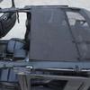 Sunshade Full Mesh Shade Top Anti-UV Leateher Top Cover for Jeep Wrangler JL 2018 Up  4-Door Version Provide UV Protection Car Accessories