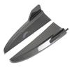 1 Pair Rear Bumper Lip Diffuser Tail Side Splitter Replacement for C‑Class W205 C43  ‑Line 2015‑2021