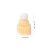 50Pcs Tiny Knitting Christmas Hats Mini Knit Caps DIY Craft Decoration Miniature Xmas Hat Accessories for Holiday Decor