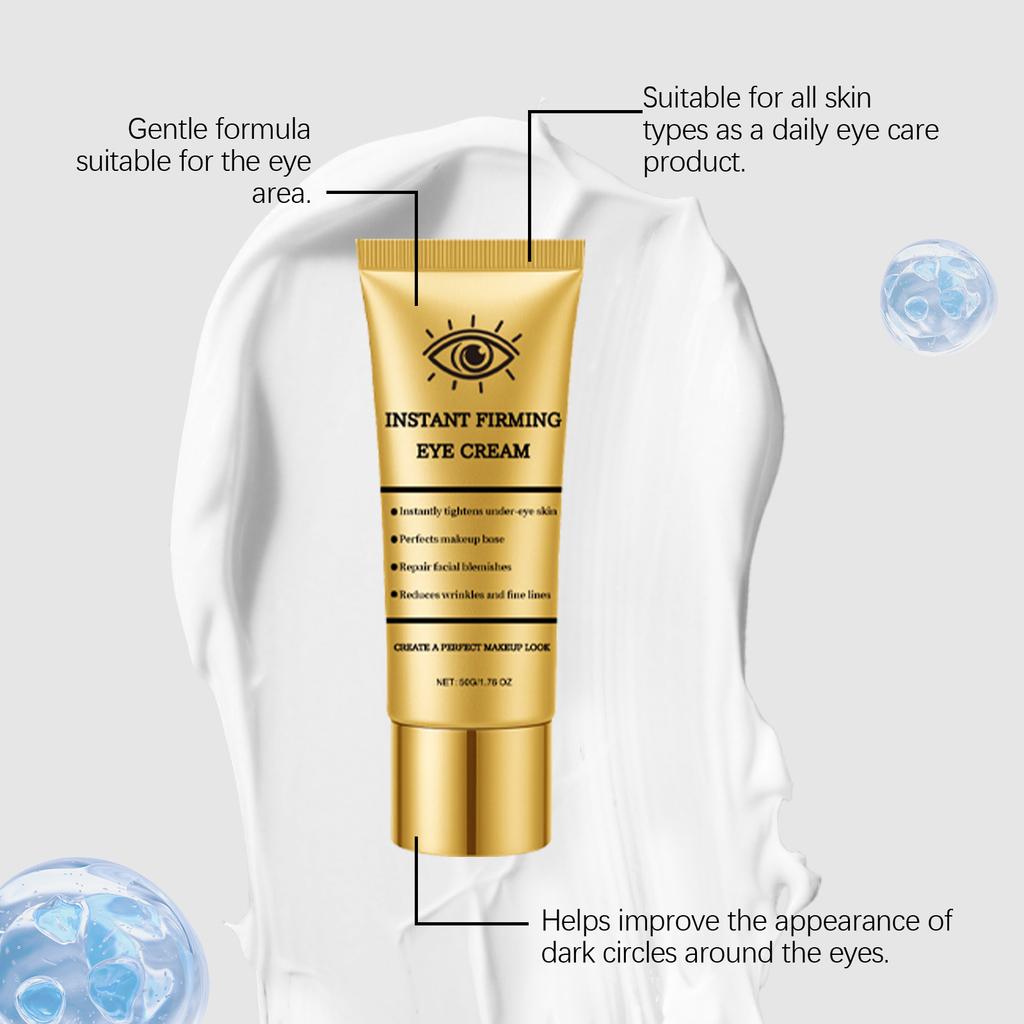 Gentle Nourishing Eye Cream Daily Hydration Lightweight Moisturizer for Delicate Eye Area Massage & Care