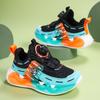New Autumn and Winter Styles of Boys' Shoes: Children's Rotating Buckle Sneakers, Girls' Running Shoes, Waterproof Shoes, and Cotton Shoes for Older