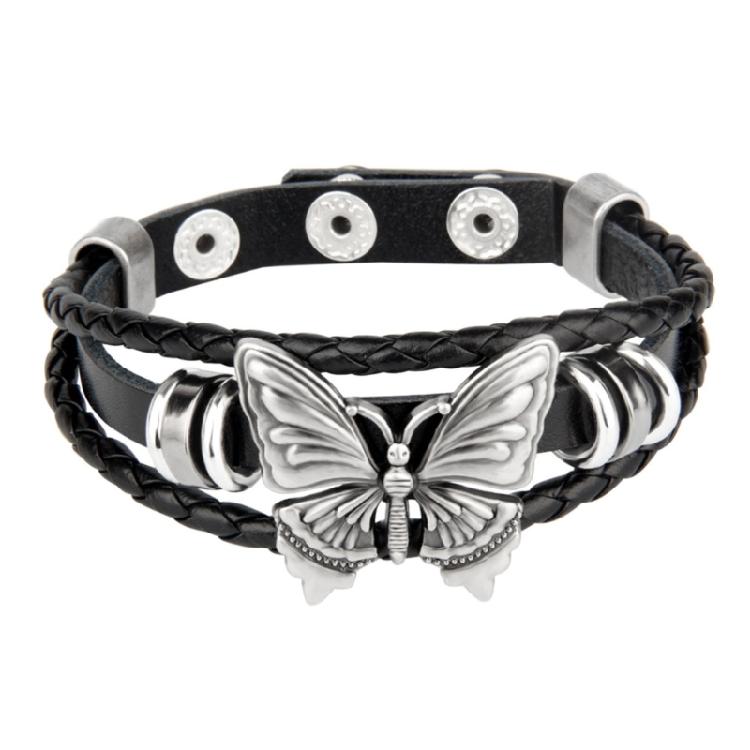 PU Leather Collar Neck Accessory Leather Double Layer Choker Bracelet Sexy 1