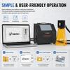 SIHAO Protable Fiber Handheld Laser Marking Machine 20W Laser head Engraving Machine for Stainless Steel Leather Laser Engraving