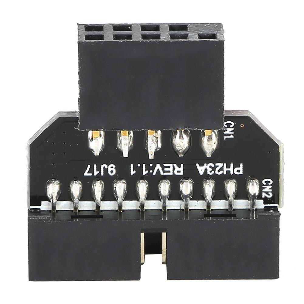 PH23A Motherboard USB 2.0 9Pin to USB 3.0 19P Plugin Connector Adapter(PH23A )