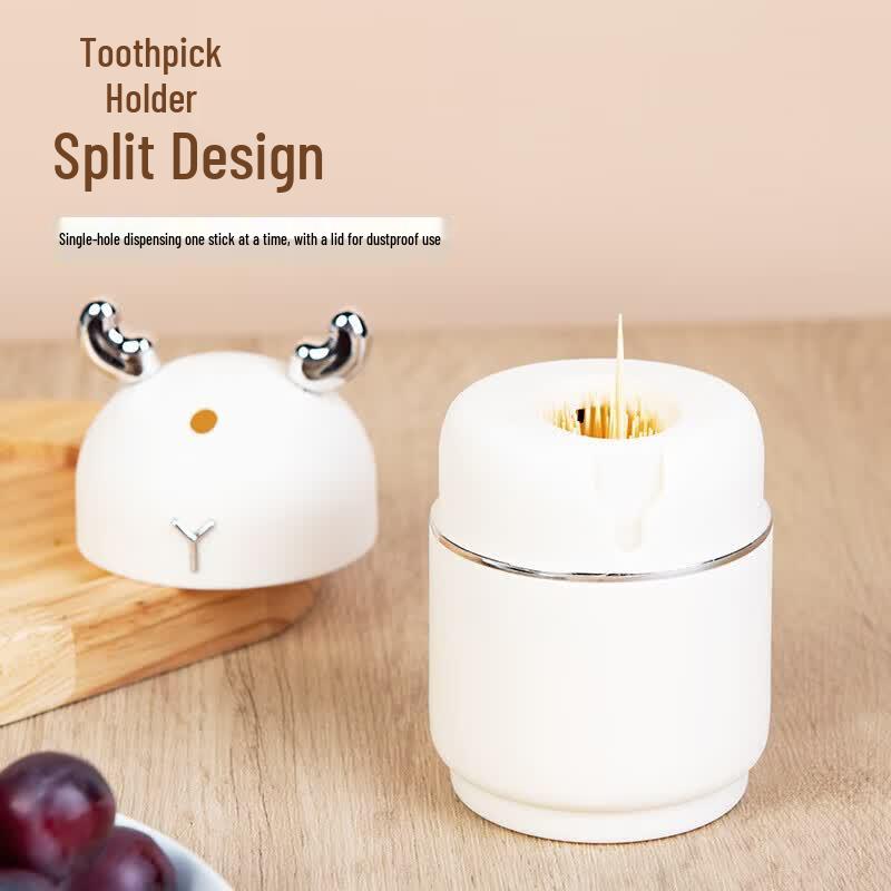 Disposable Press-Type Bamboo Toothpicks
