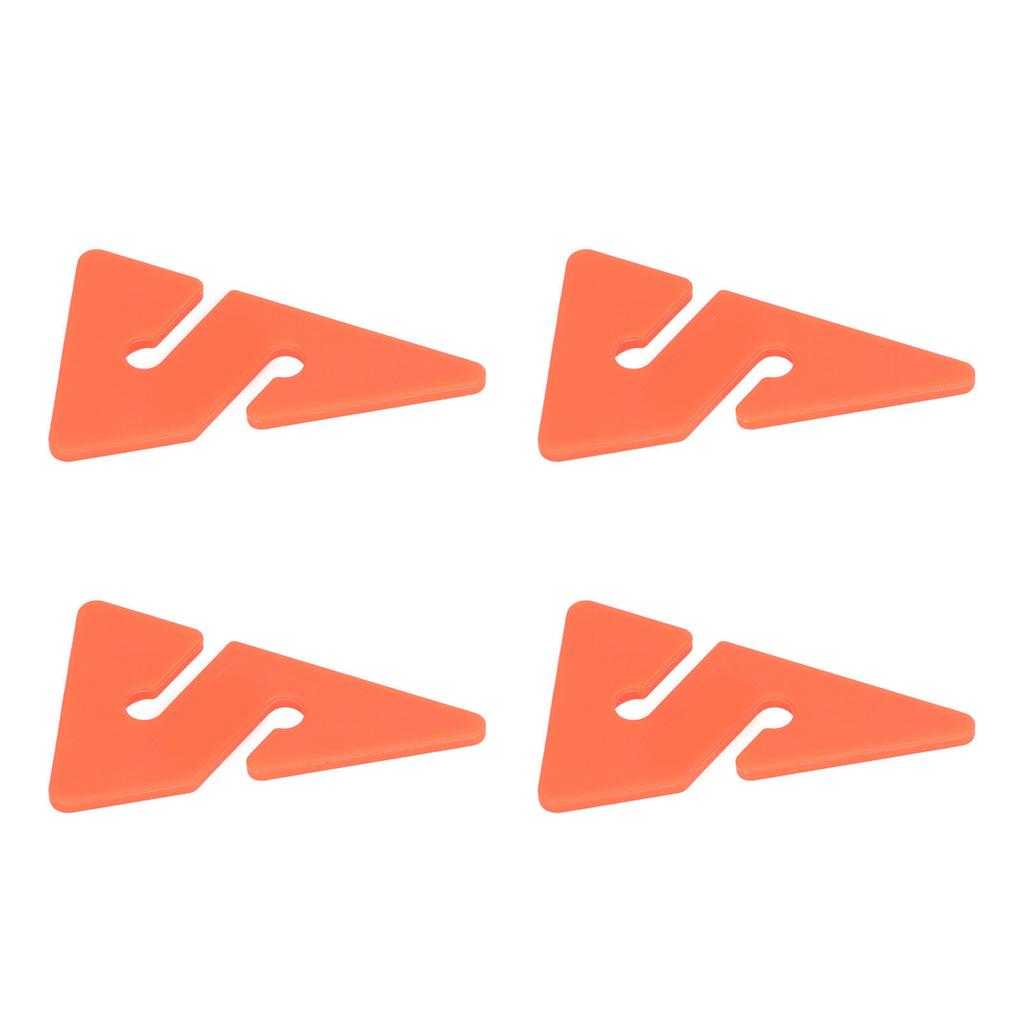 4 Stück Scuba Tauchen Leinenpfeil Markierer Wrack Höhlentauchen Dreieck Leinenpfeil Markierer ABS Dreiecksform