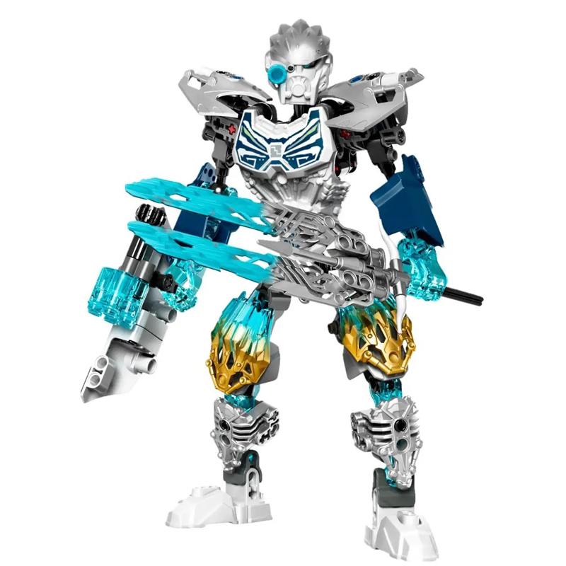 Neue Bionicle Kreatur Meister der Goldenen Maske Bausteine Feuer Uniter Tahu Kombinierter Roboter Mech Steine Spielzeug Für Jungen Geschenke