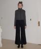 SALON DE YOHN Corduroy Wide Pants_ Black