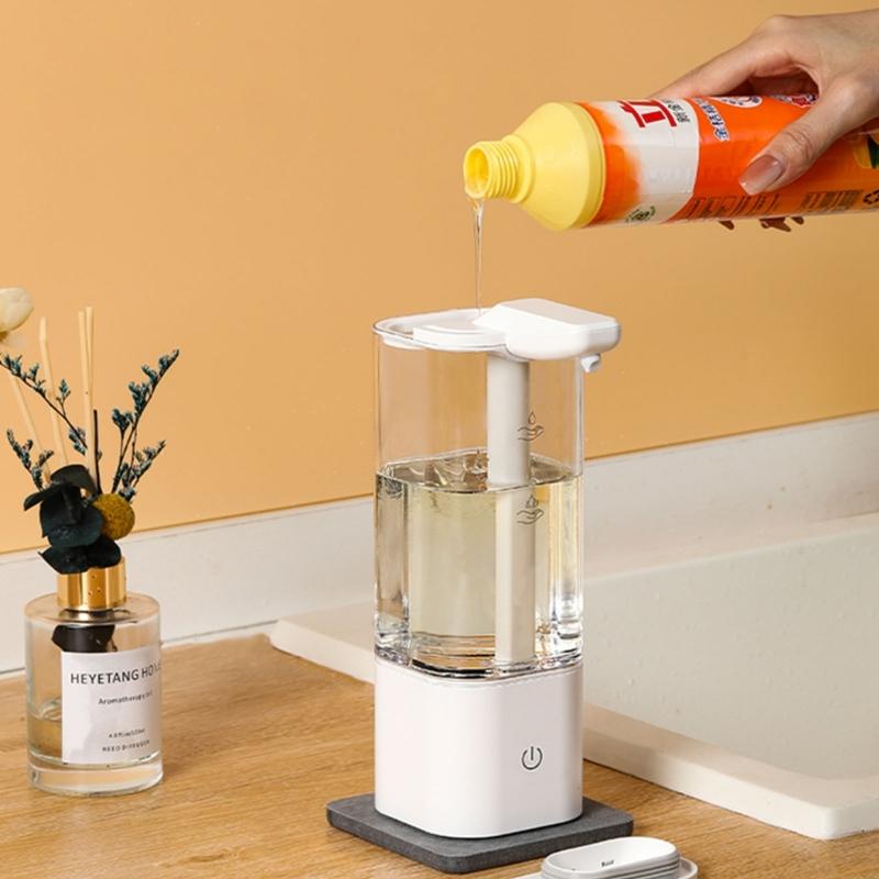 Intelligenter Sensor Seifenspender Berührungslose Designs Praktisches Zubehör für hygienische Verwendung in Küche und Bad