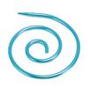9pcs Metal Material Spiral Cable Knitting Needles Metal Cable Needles  For Sweater Knitting