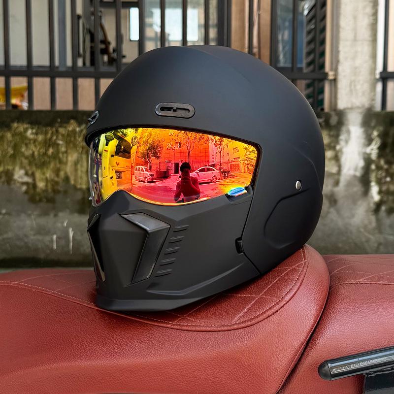 New Scorpion Retro Motorcycle Cascos Moto Locomotive Personality Multi-purpose Combination Helmet Half M L XL XXL XXXL