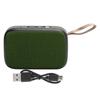 Bluetooth Speaker Subwoofer Wireless Stereo Portable USB Mini Sound with FM RadioGreen