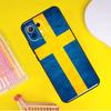 Sweden Flag Cover For Xiaomi 14 Ultra 13 11T 12T 13T 14T Pro POCO X7 X6 Pro X3 X5 F3 F5 M6 F6 Pro Case