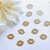 Bachelorette party decoration confetti bridesmaid party decoration 100pcs gold cong scattered pieces shiny wedding 1