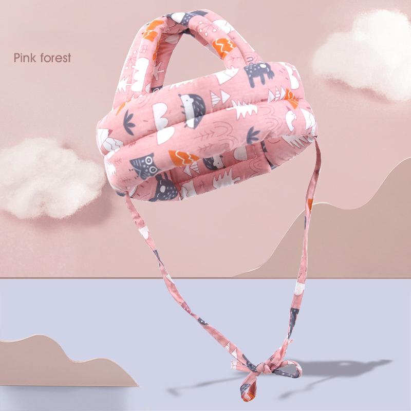 Soft Comfortable Head Security & Protection Adjustable Hats Baby Toddler Cap Anti-Collision Protective Hat Baby Safety Helmet