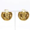 CHANEL Earring Plated Gold 30.2g Women Used