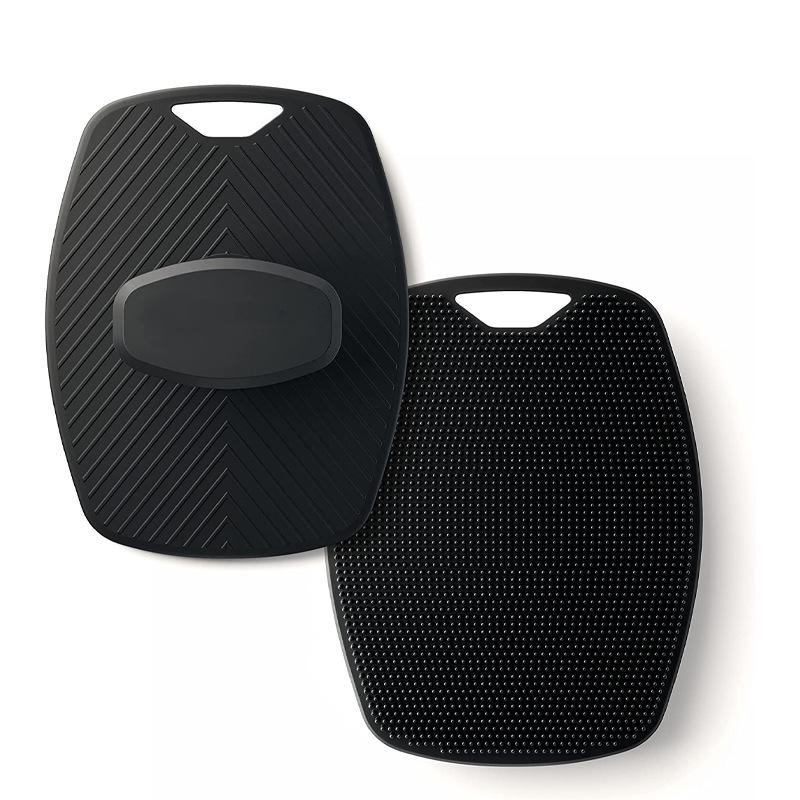 New Oval Silicone Baby Bath & Shampoo Brush