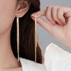 Long Tassel Earrings For Women, Alloy Ear Lines With Simple And Cool Style Jewelry Gift