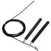 Adult Aluminium Alloy Rope Jumprope Steel Wire Bearing Fitness Sport Equipmentblack
