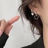 Gold Plated Hoop Earrings For Women Hypoallergenic Dainty Gold Heart Huggie Drop Dangle Earrings Jewelry Gift