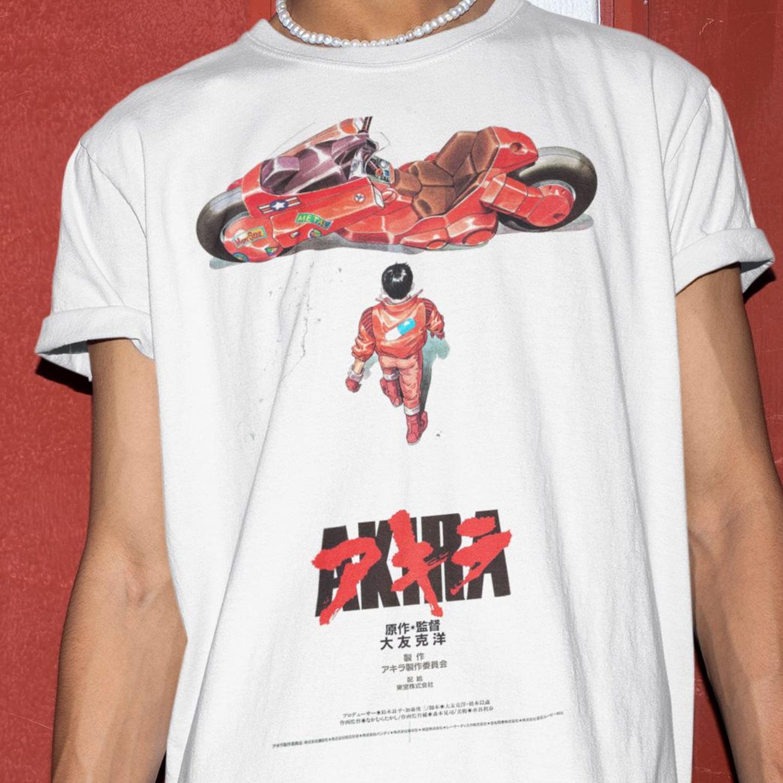 Akira Shirt, Akira Vintage Anime T Shirt, 80s Anime Sweater, Retro Akira Manga Shirt, Japanese Film Lovers, 1988 Akira Movie Unisex Tshirt S