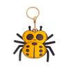 Cartoon Spider Leather Keychain Pendant Creative Spider-Shaped Card Holder Access Card Protective Cover Cute Key And Bag Decoration for Bags Backpacks