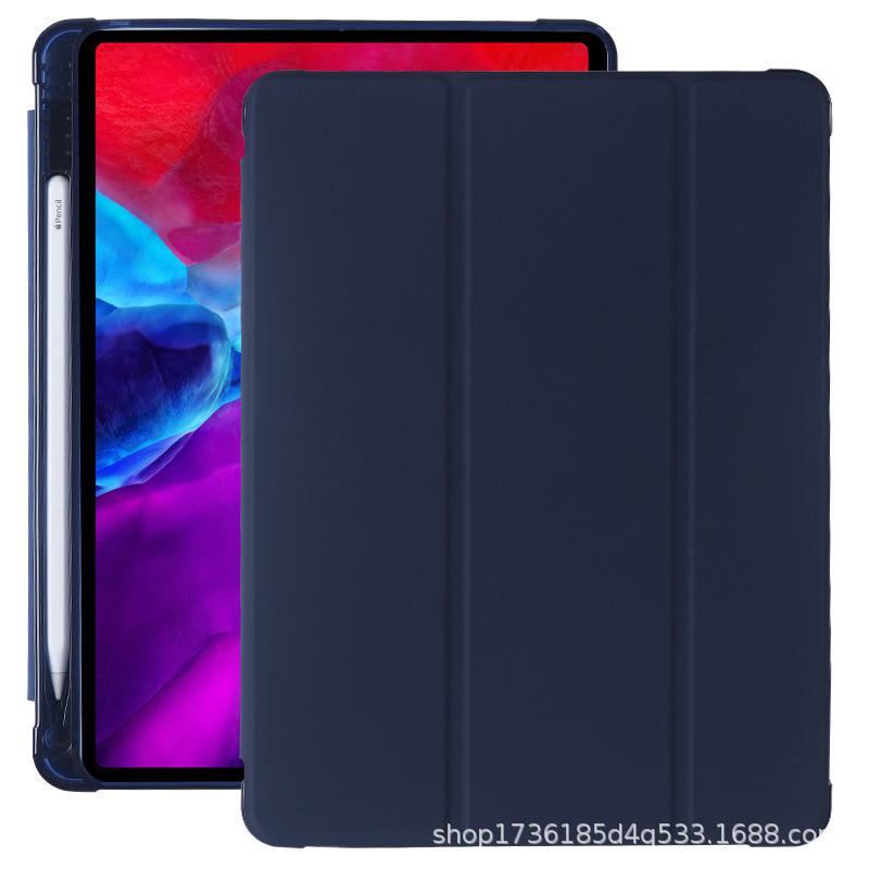 "Leather Protective Case with Pen Slot for iPad 10.2 & Air 4/5, Soft Shell"