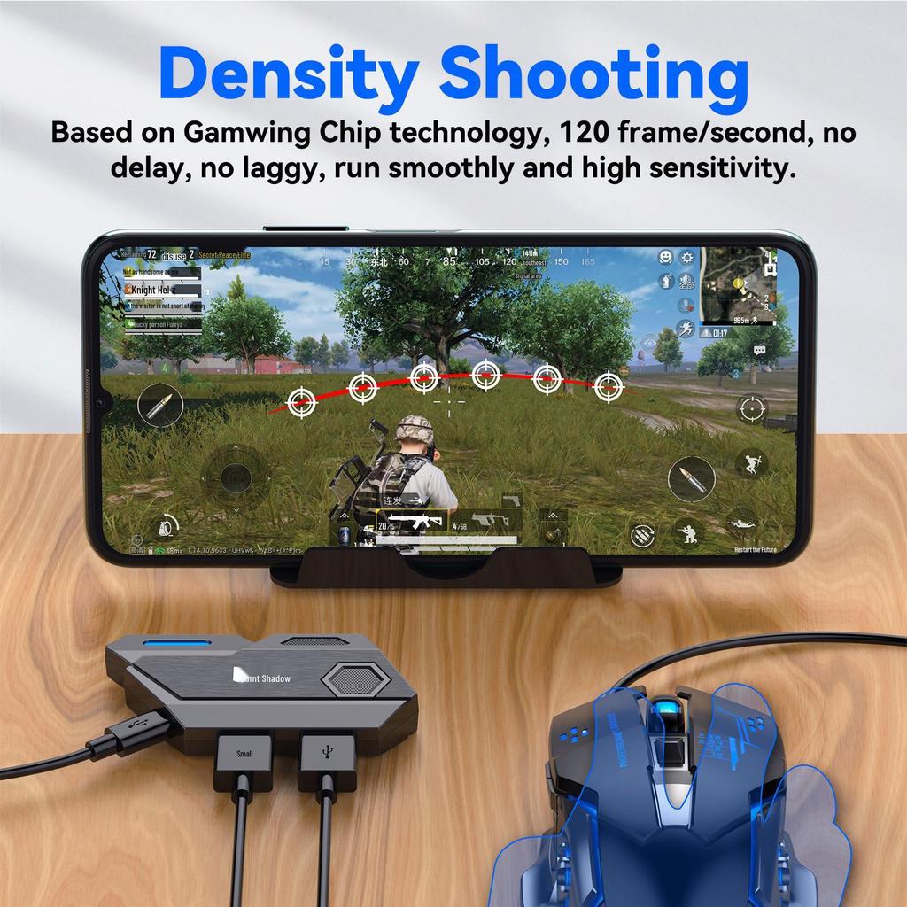 Bluetooth Mobile Game Keyboard & Mouse Set for Android