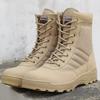 2026New Mens Boots Military Tactical Combat Boot Lace Up Desert Ankle Boots Outdoor Non Slip Hiking Boots Botas Seguridad Hombre
