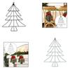 Creative Christmas Tree Iron Stand Frame Art Decor Modern Wrought Iron Display for DIY Garden Decoration