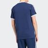 Adidas Originals Striped Logo Short Sleeve T-Shirt Men tops KE3536