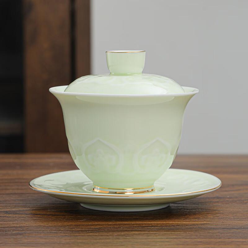 Ailan Huijia CH Shadow Celadon Gongfu Tea Set