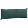 Sofa Cushions 2 Pieces Dark Green 120 X 40 Cm Cord Fabric